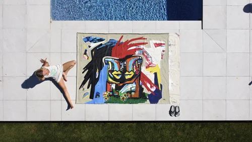 The Two and Their Fallen Facades